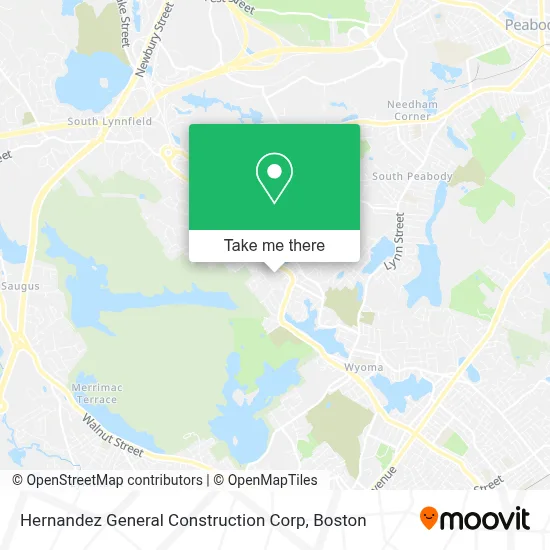 Hernandez General Construction Corp map