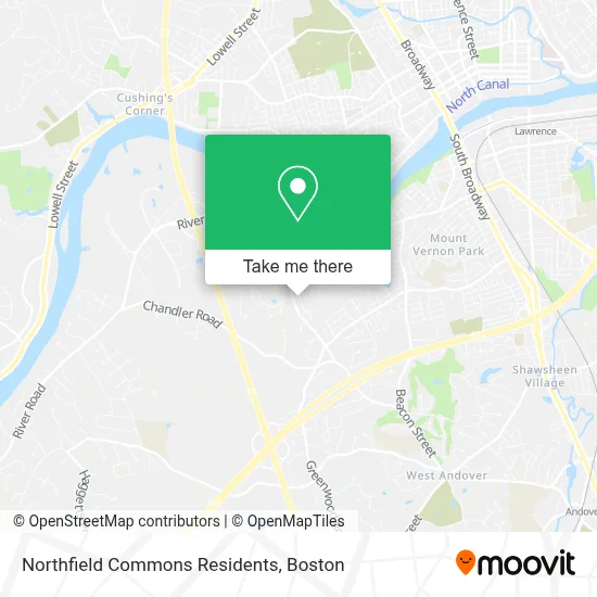 Northfield Commons Residents map