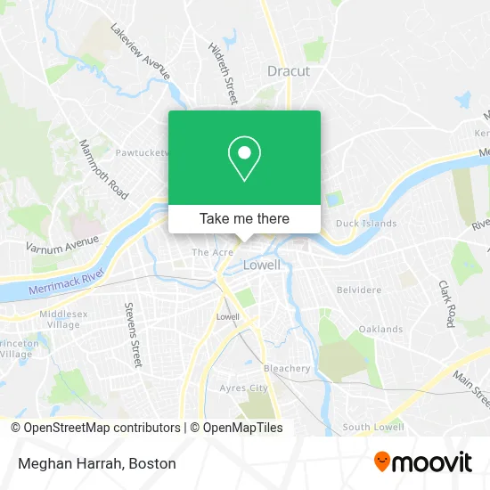 Meghan Harrah map
