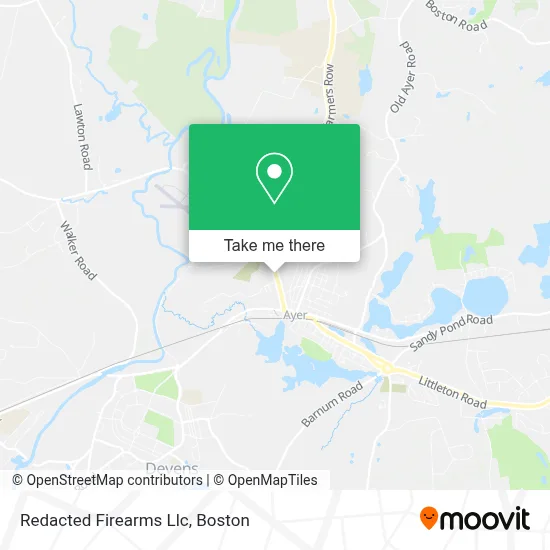 Redacted Firearms Llc map