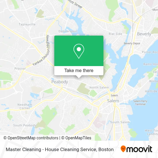 Master Cleaning - House Cleaning Service map