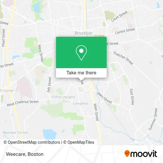 Weecare map