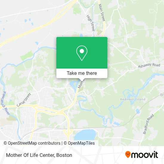 Mother Of Life Center map