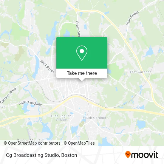 Cg Broadcasting Studio map