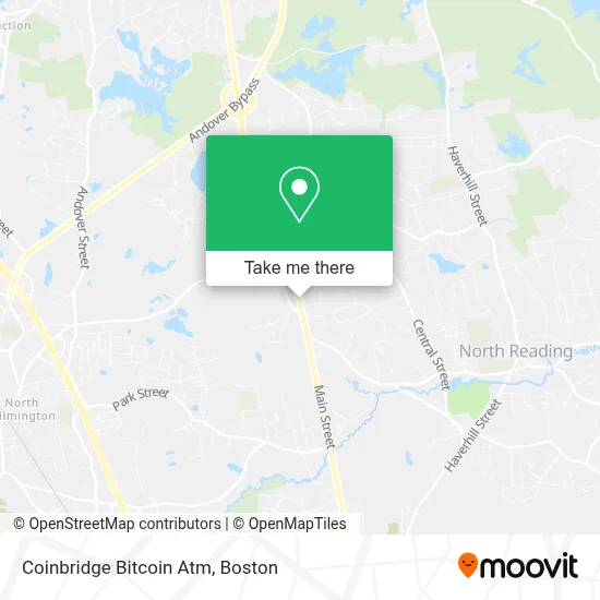 Coinbridge Bitcoin Atm map