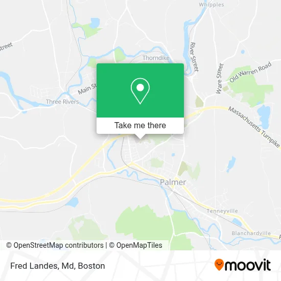 Fred Landes, Md map