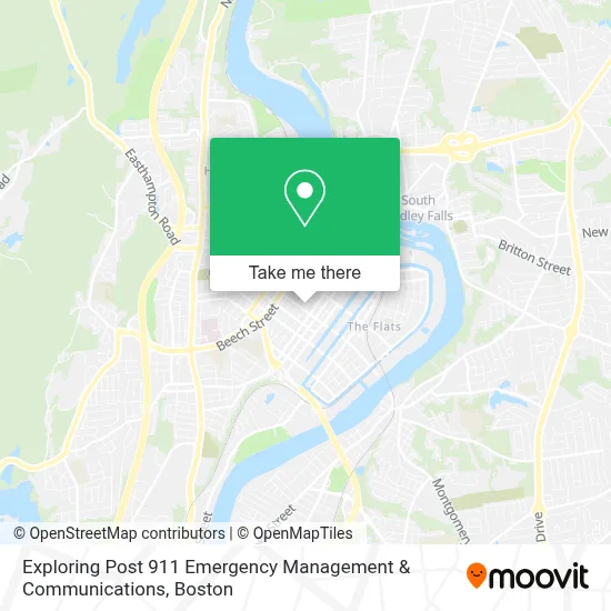 Exploring Post 911 Emergency Management & Communications map