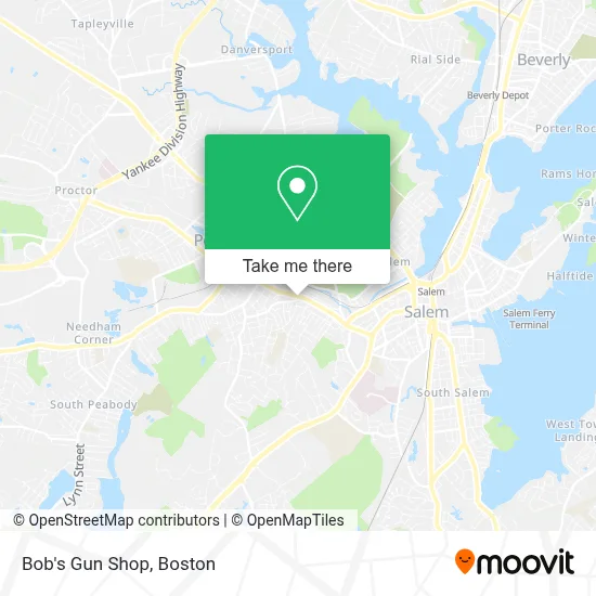 Bob's Gun Shop map