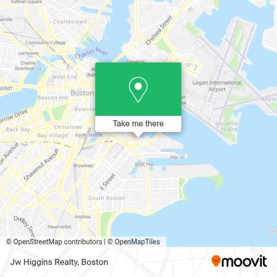 Jw Higgins Realty map