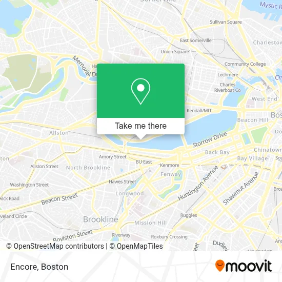 Encore map