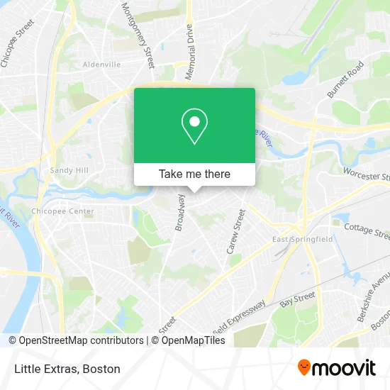 Little Extras map