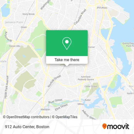 912 Auto Center map