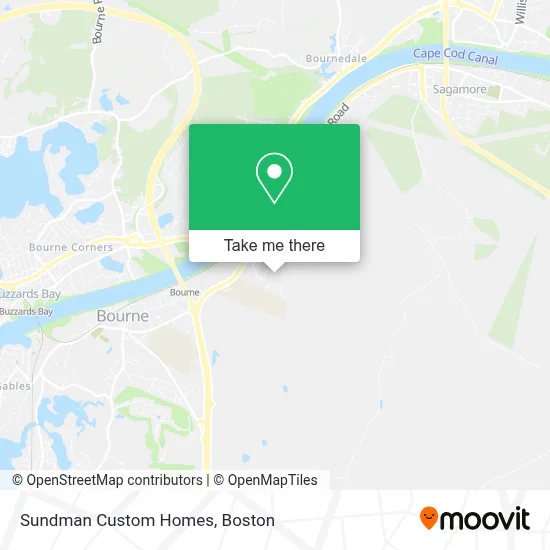 Sundman Custom Homes map