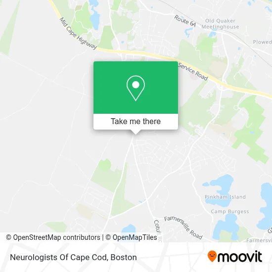 Neurologists Of Cape Cod map