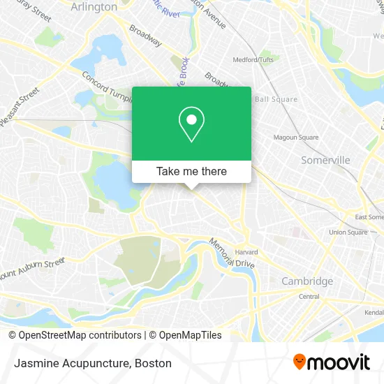 Jasmine Acupuncture map