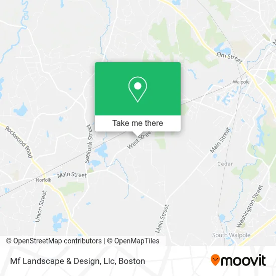 Mf Landscape & Design, Llc map