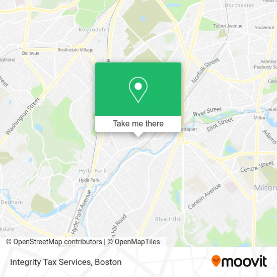 Integrity Tax Services map