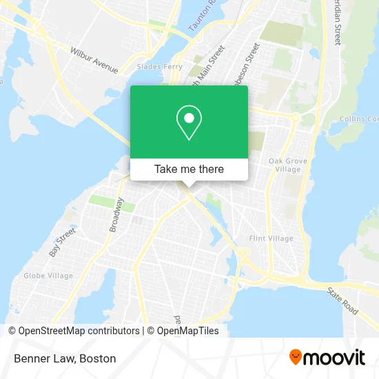 Benner Law map