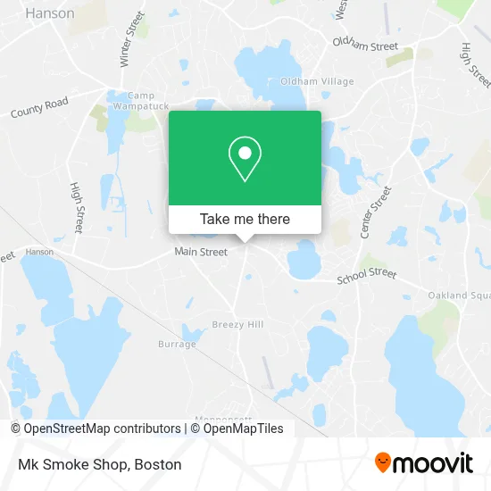 Mk Smoke Shop map