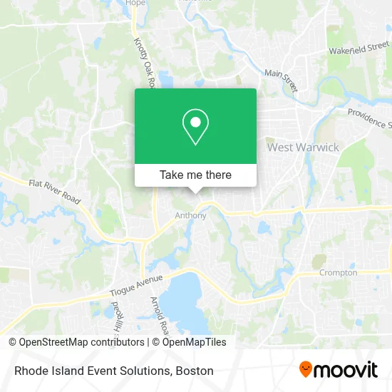 Rhode Island Event Solutions map