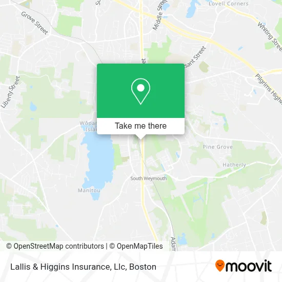 Lallis & Higgins Insurance, Llc map