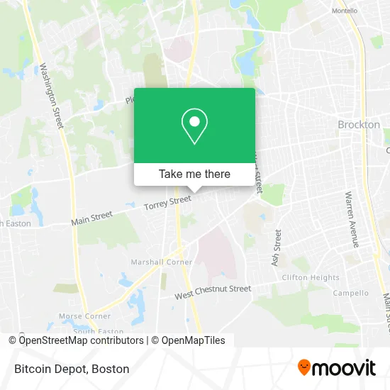 Bitcoin Depot map