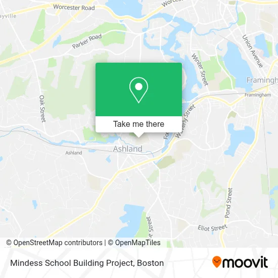Mindess School Building Project map