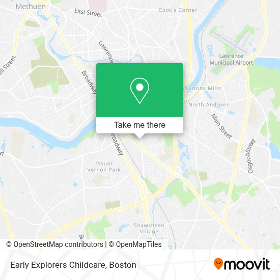 Early Explorers Childcare map