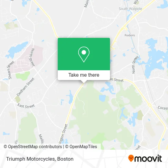 Triumph Motorcycles map
