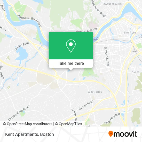 Kent Apartments map
