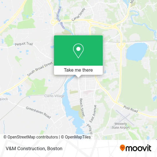 V&M Construction map