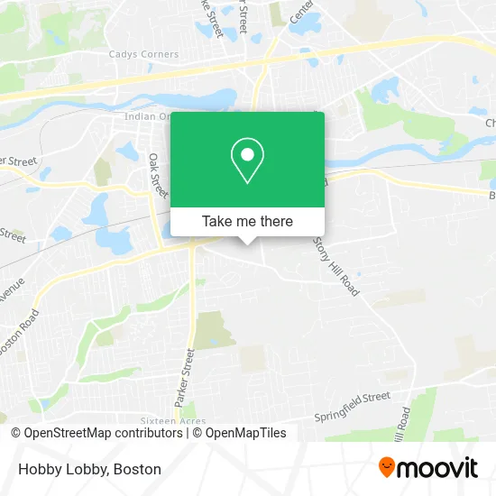 Hobby Lobby map