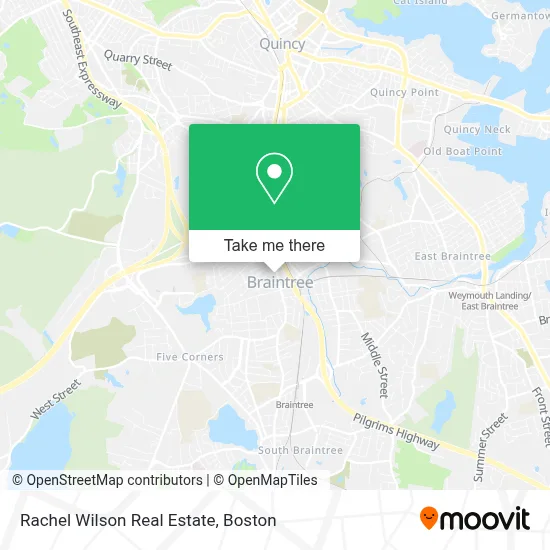 Rachel Wilson Real Estate map