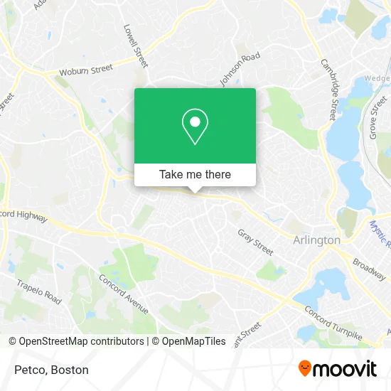 Petco map