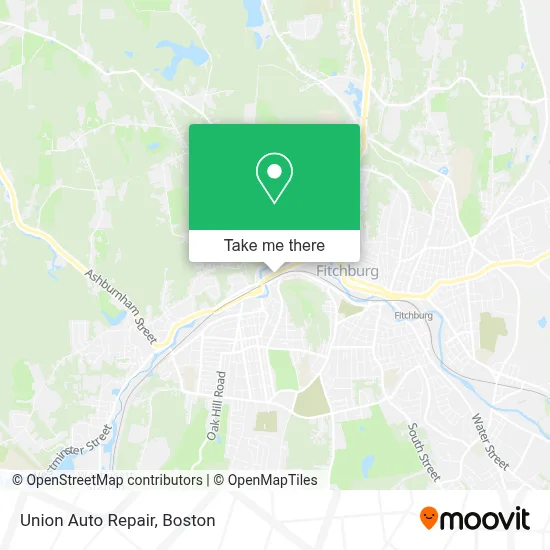 Union Auto Repair map