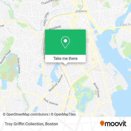 Troy Griffin Collection map