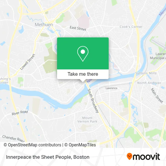Innerpeace the Sheet People map