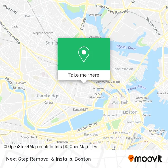 Next Step Removal & Installs map