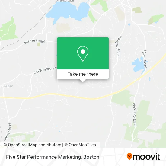 Five Star Performance Marketing map