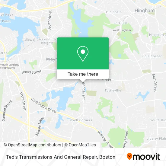 Ted's Transmissions And General Repair map