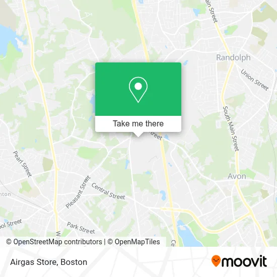 Airgas Store map