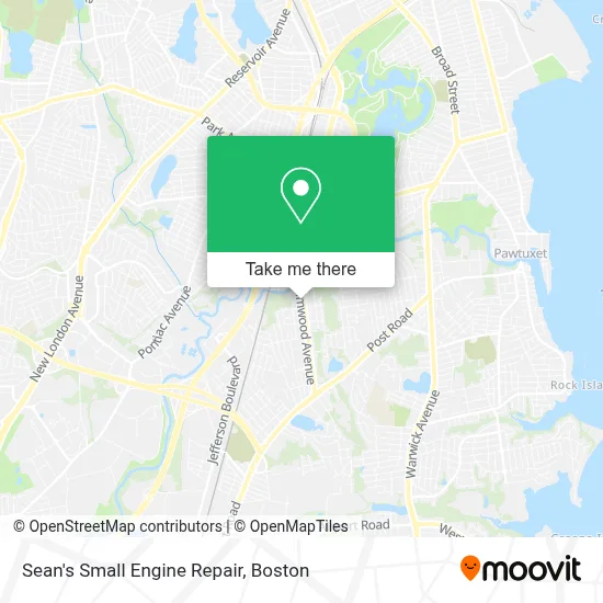 Sean's Small Engine Repair map