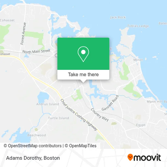 Adams Dorothy map