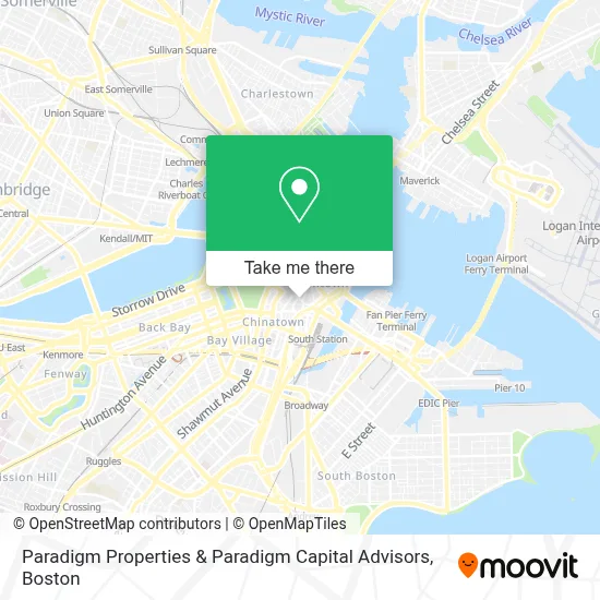 Paradigm Properties & Paradigm Capital Advisors map