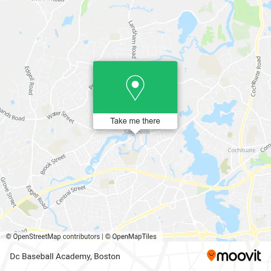 Dc Baseball Academy map