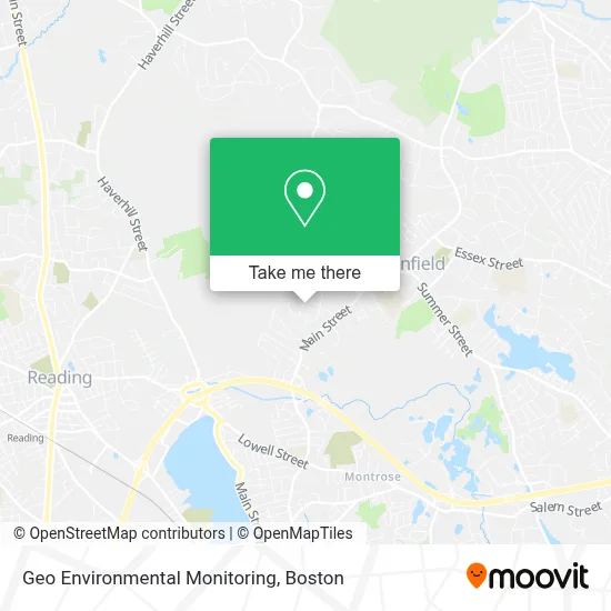 Geo Environmental Monitoring map
