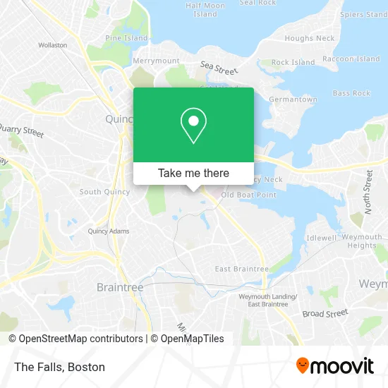 The Falls map