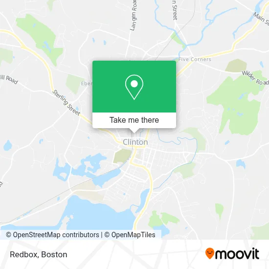 Redbox map