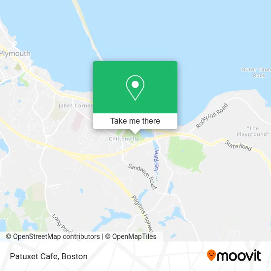 Patuxet Cafe map