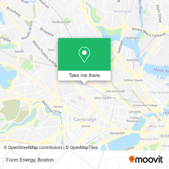 Form Energy map